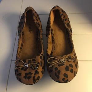 Ballet Flats Cheetah Print SZ 9 Charming Charlie